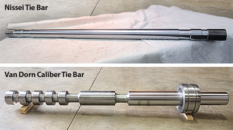 Nissei and Van Dorn tie bar images